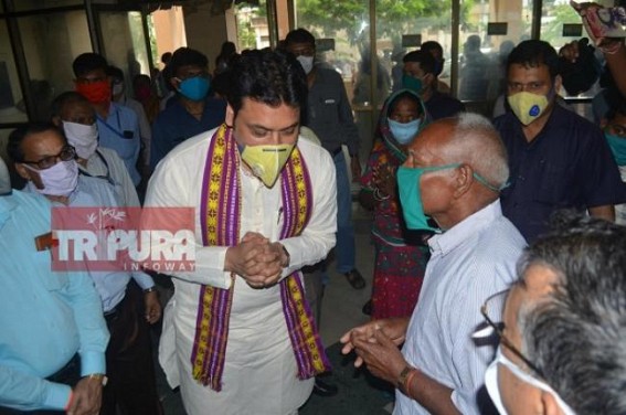 ‘Tripura’s COVID-19 Recovery rate is better than other states’ : CM ‘Tripura’s COVID-19 Recovery rate is better than other states’ : CM